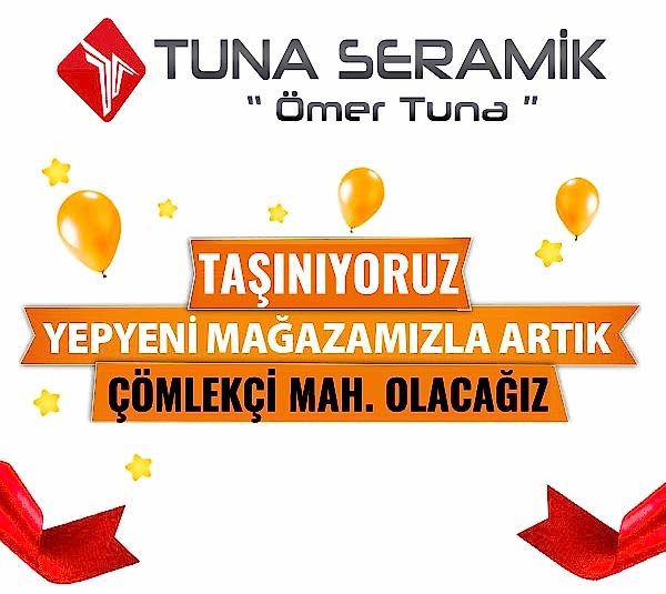 Yeni mağazamız ile çok yakında Çömlekçi Mahallesindeyiz…